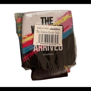 (NWT)Chubbies- The Krakens Koozie Pack (3 pieces)- KEEP YOUR BEVERAGES COLD!